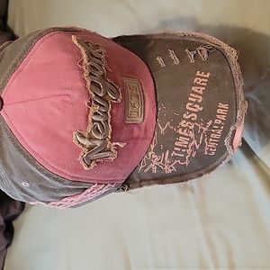 BJB 1625 NEWYORK WOMEN'S GRAY/PINK HAT